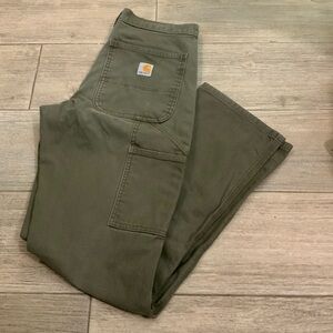 CARHARRT Relaxed fit army green pants